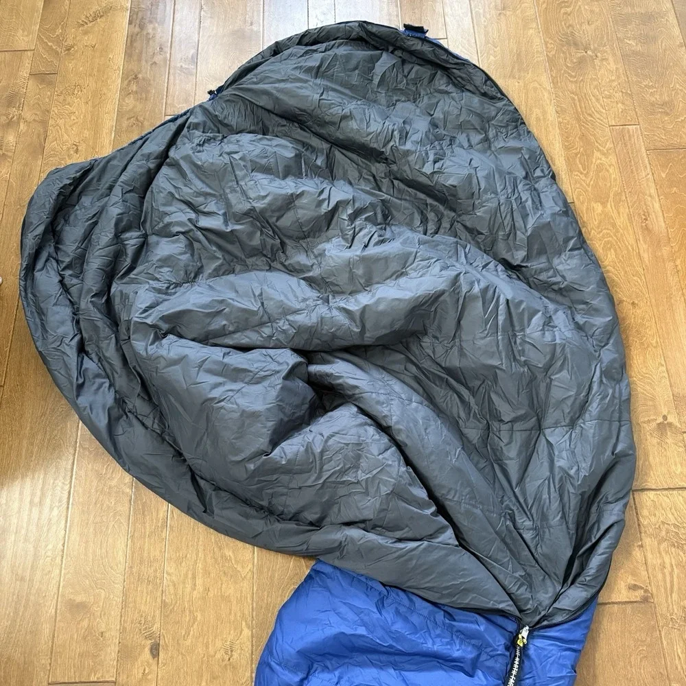 The North Face Thunderhead 3D Sleeping Bag Long 20F Polarguard Mummy 90x33 Blue